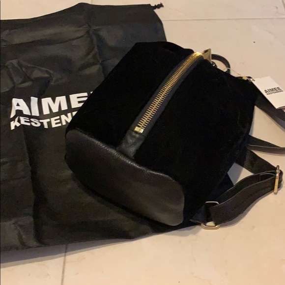 NWT Aimee Kestenberg Tamitha Velvet Backpack - Picture 5 of 6